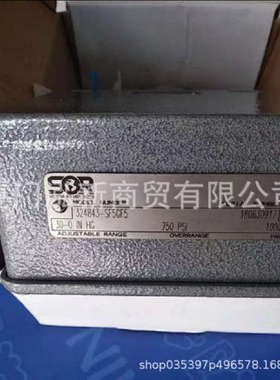 324843-SF5CF5 索尔SOR压力开关