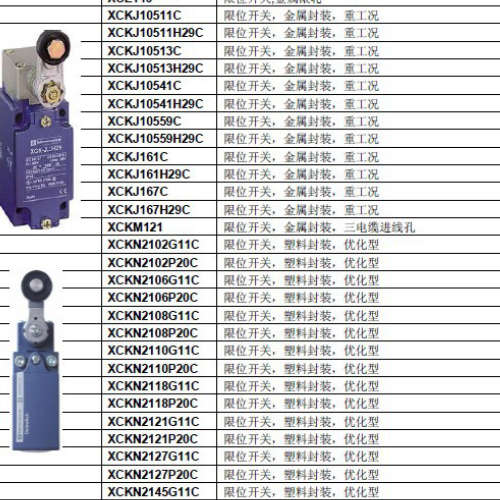 ZCKD01 ZCKD019好价格（国外订货）限位开关ZCKY13C ZCKJ1H29C
