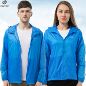 宽松透气防紫外线长袖 防晒皮肤衣男女士款 外套 薄款 TECTOP探拓夏季