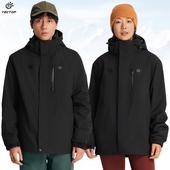 两件套三合一冲锋衣男女士款 探拓户外秋冬季 新款 防风防水登山外套