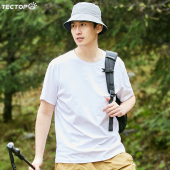 款 宽松透气圆领运动速干衣男士 跑步登山休闲T恤 薄款 探拓户外夏季