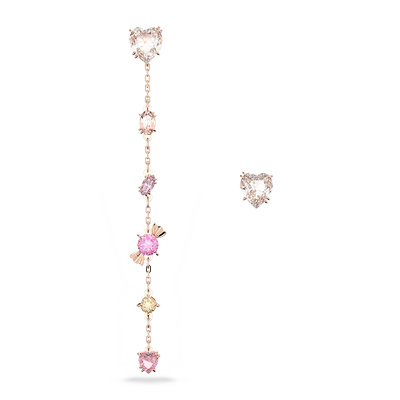 新品施华洛世奇穿孔耳环女