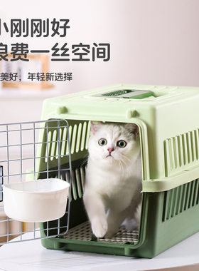 厂家直销宠物航空箱便携猫咪托运箱猫包外出便携猫笼运输狗笼批发