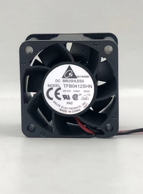 DELTA台达 12V 0.6A 4028 4厘米 服务器电源散热风扇