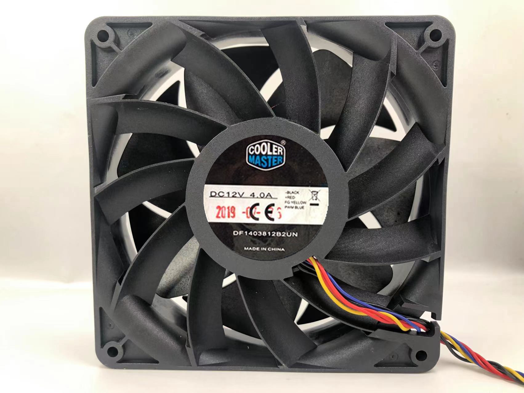 原装酷冷 DF1403812B2UN 14cm 14038 12V 4A 暴力 散热风扇