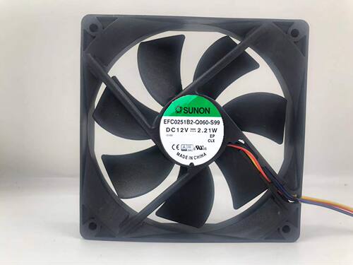 建准EFC0251B2-Q060-S99 12025 12V 2.21W4线PWM静音电脑主机风扇