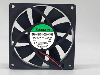 TAJUN EF80151S1-Q000-S99 8015 12V 8CM四线机箱PMW散热风扇