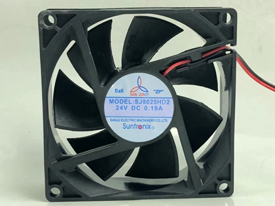 SJ8025HD1 台湾三巨 SJ8025HD2 8025 DC12V 24V滚珠 散热风机风扇