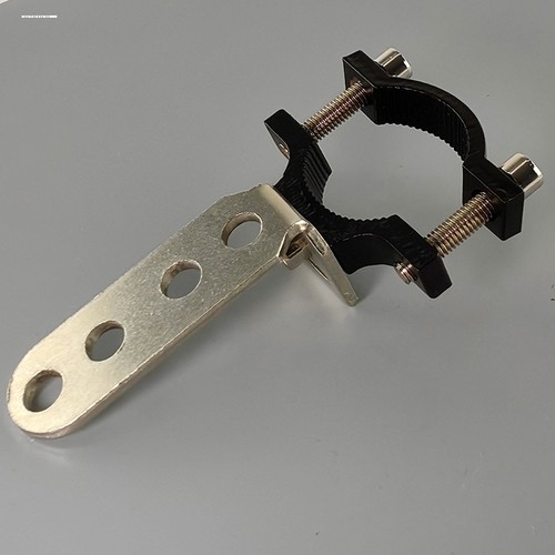 电动摩托车灯固定管夹改装射灯支架山地车自行车龙头车把支架配件