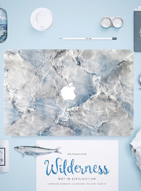 适用MacBook12Air13.3贴纸苹果电脑Pro141516寸外壳保护贴膜冰山