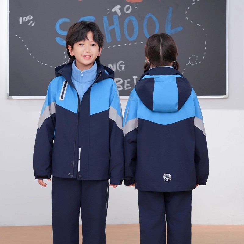 江西南昌市小学生冬款校服套装