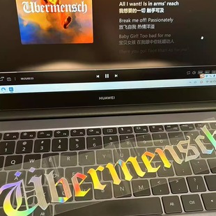 权志龙周边Ubermensch专辑GD演唱会IPAD机箱行李箱防水反光车贴纸