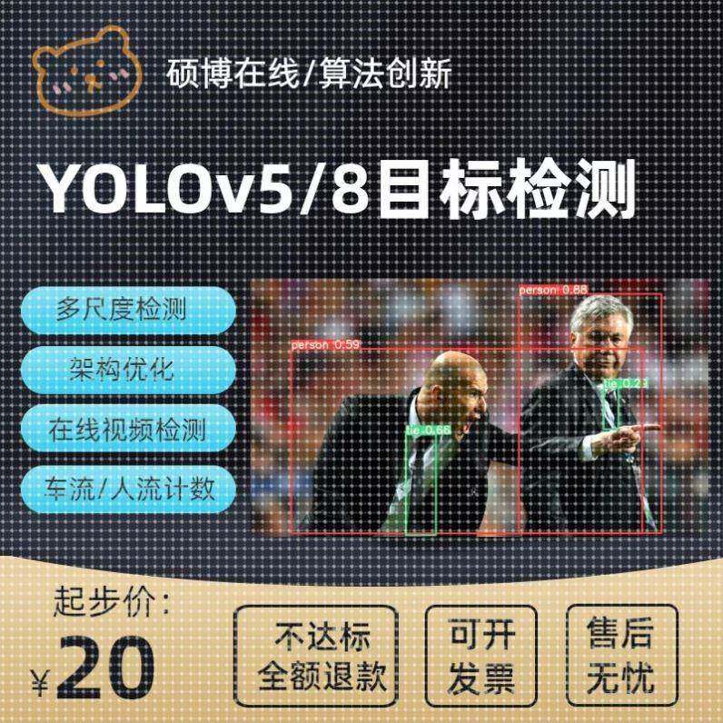 pytorch/opencv/yolo/python计算机视觉目标检测图像识别代做定制