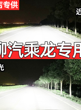 东风柳汽乘龙h7h5大灯m3近光灯led远光L3L2m7t5雾灯m5货车灯泡24v