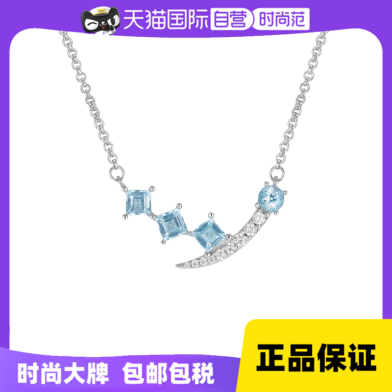 925纯银个性时尚项链女冷淡风