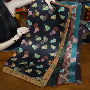 新中式双层双面加厚干泡台茶席茶垫茶几桌布茶具隔热垫