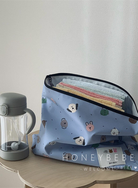 韩国ins幼儿园衣服收纳袋多功能分装打包袋卡通旅行便携洗漱包