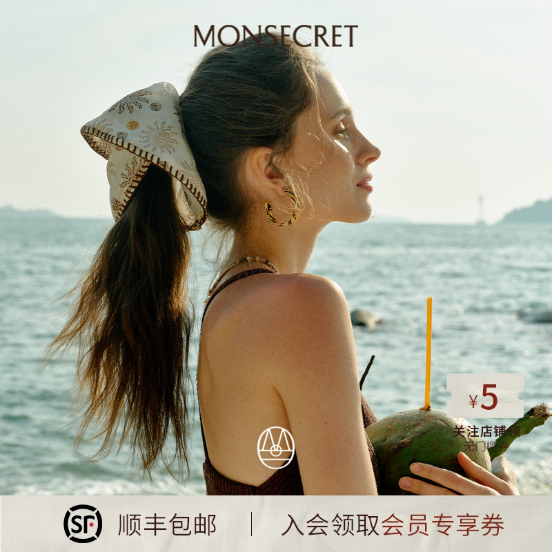 精致锁边度假通勤超绝氛围感发圈