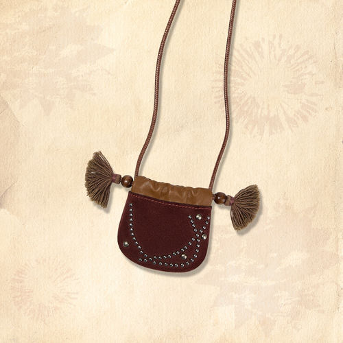 MONSECRET棕榈硬币包小众项链