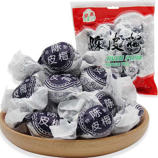华泰纸包加应嘉应子陈皮梅400g李子干梅子怀旧儿时香港味蜜饯果脯