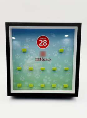 【体验价】28季抽抽乐相框 高透亚克力 高清亚克力背面印刷