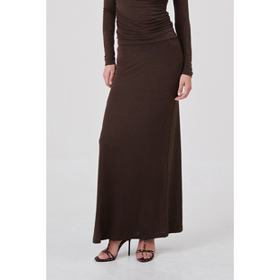 OTHERSTORE 高级感复古A字半身裙女百搭松紧腰包臀裙子 性感曼妙