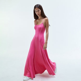 设计感针织吊带连衣裙女显瘦修身 大摆长裙子 芭蕾少女 OTHERSTORE