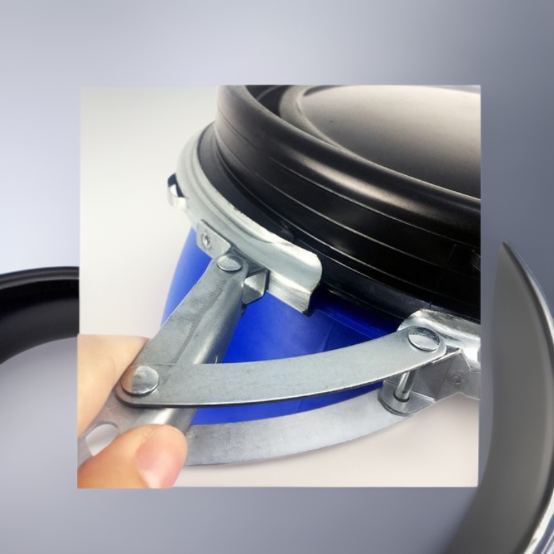 法兰桶圆形不锈钢镀锌铁圈 铁箍抱箍125/150/190/200升卡箍扣套圈