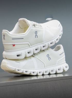 On昂跑 Cloud 6 2025 春夏新品女款时尚轻便休闲运动鞋 免系鞋带