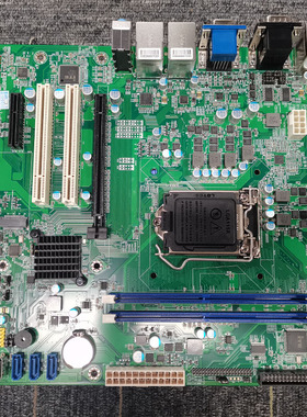 全新H110工业主板支持6-9代CPU大内存64GB可选6-10个串口工控主板