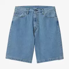 Chill Trendy Washed Light Blue Loose Shorts Jeans