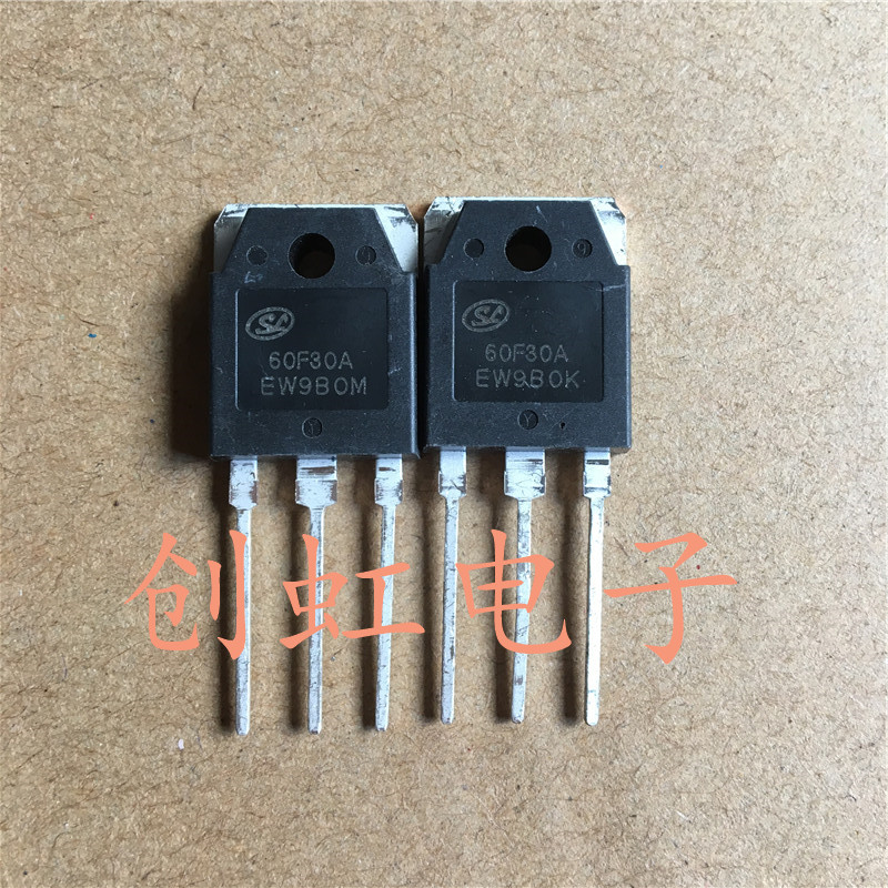 大功率快速恢复整流二极管 60F30A 进口全新原装 电焊机 60A300V