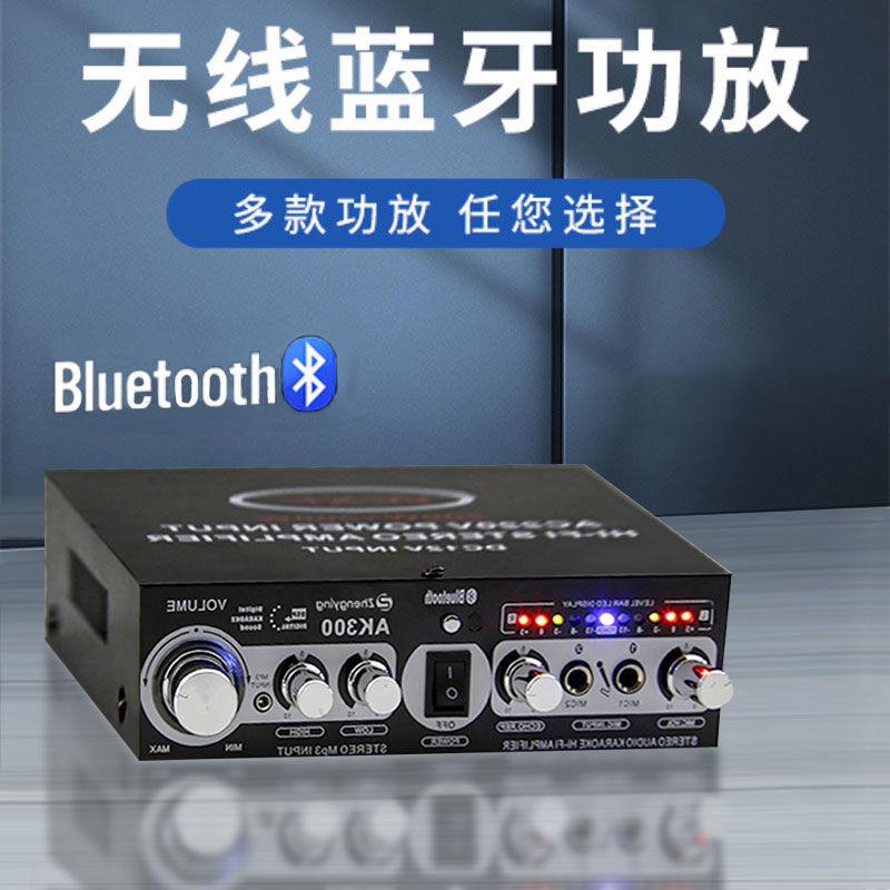 AK300音响k歌蓝牙功放机