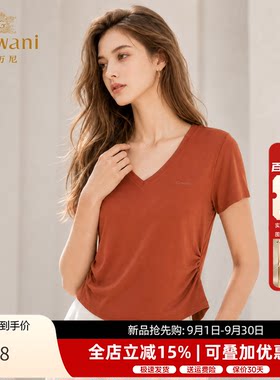 乔万尼短袖T恤夏季纯色上衣