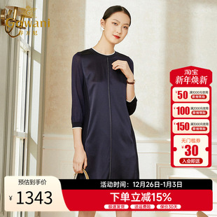 乔万尼新款 型EI2E725 连衣裙高端醋酸缎面料垂顺质感宽松版