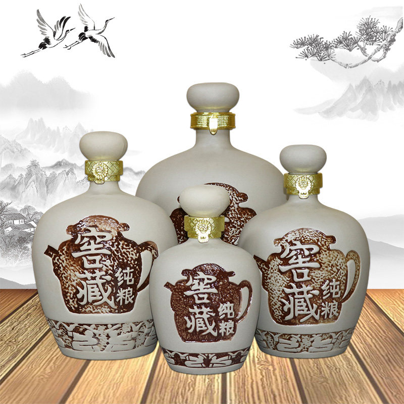 酒坛酒罐土陶仿古密封家用酒壶