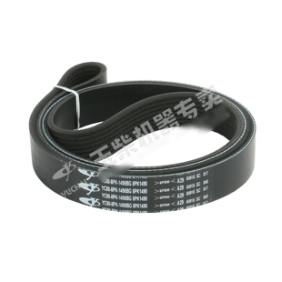 1490多楔带风扇发电机水泵皮带YC6A240 6108发动机 8PK 玉柴YC80