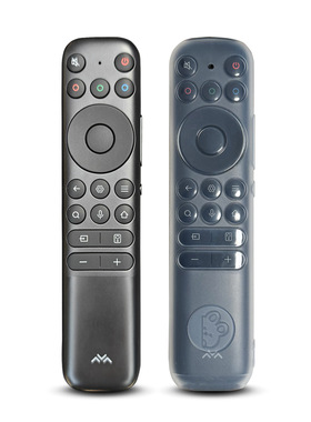 适用TCL雷鸟RC802 FCB1电视机遥控器RC902N透明硅胶套全包防摔壳