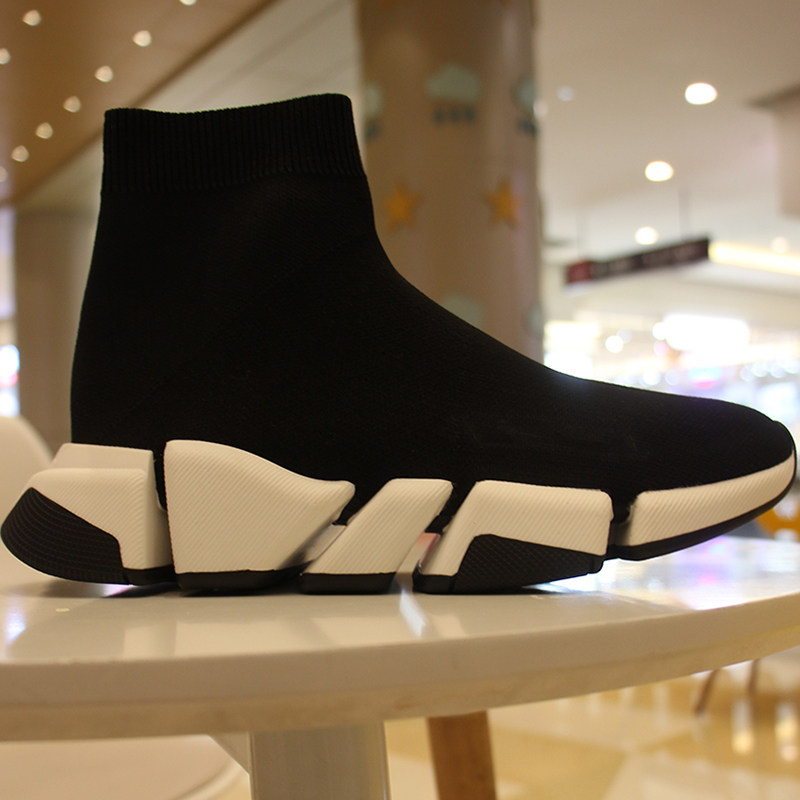 Socks and boots 2025 Spring and summer Europe and America youth Short tube Round head Hollow out wire drawing Flat bottom Fashion and leisure Men's and women's shoes tide