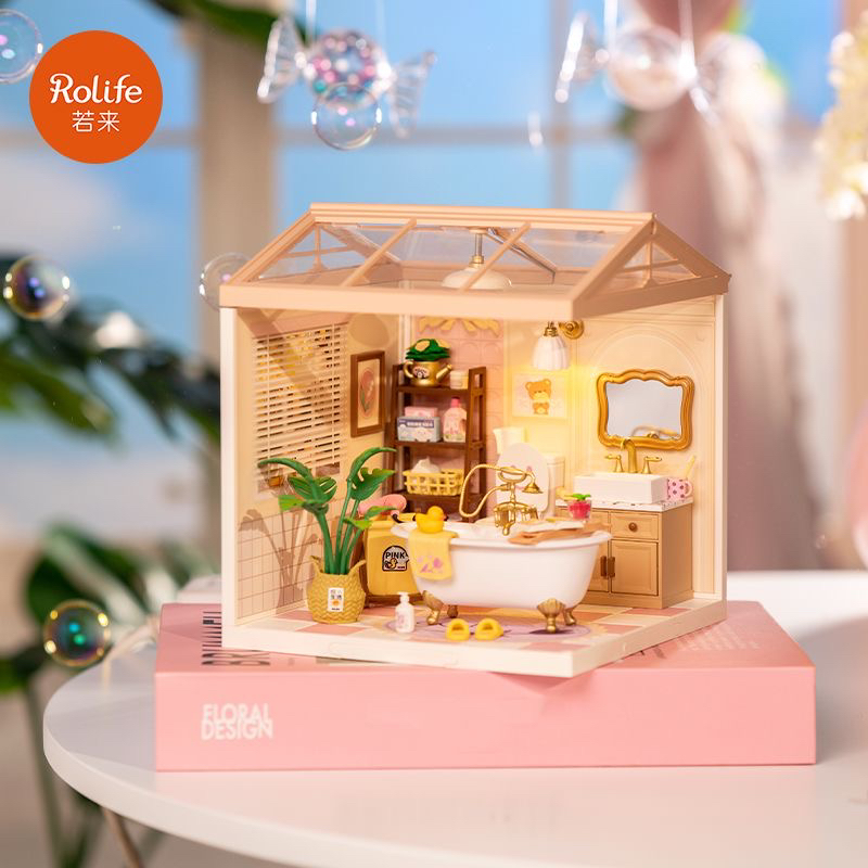 若来浴室diy小屋rolife塑料拼装