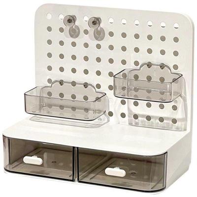 吃谷人桌面收纳盒谷子小痛柜吧唧展示支架桌面抽屉小卡收纳展示盒