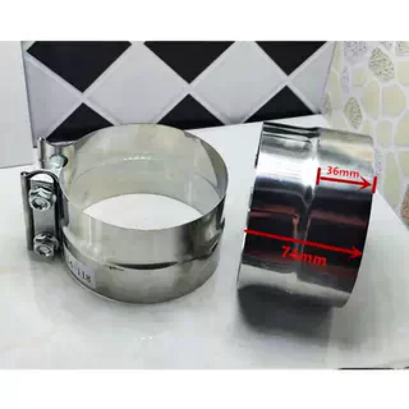 消声器卡箍卡特日立神钢大宇现代挖掘机消音器卡箍排气管管夹