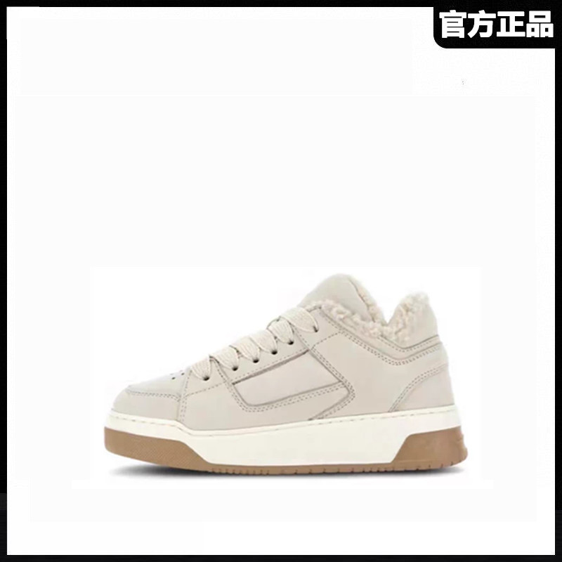 【檀健次同款】商场女鞋饼干鞋厚底保暖厚大棉鞋毛里运动鞋休闲鞋