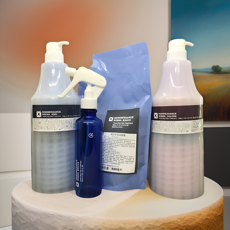 日本瑞丝高端护发倒膜头发营养流程头发修复系统mucota沐蔻丹同款