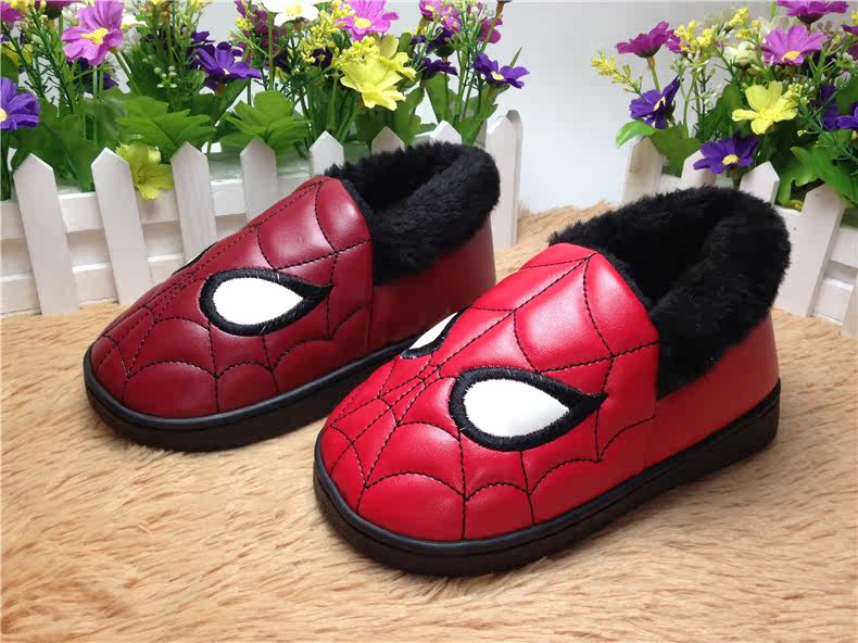 Chaussons enfants en autre pour hiver - semelle caoutchouc Wear - Ref 1011339 Image 3