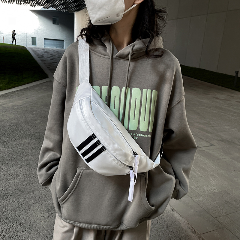 日系ins潮牌复古休闲男女胸包运动骑行斜挎包女士包包单肩腰包,箱包皮具/热销女包/男包,胸包,淘宝优惠券,粉丝福利购,淘宝优惠卷