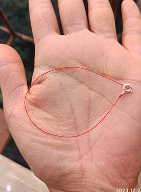 红手绳蜡线红手链极细巨细