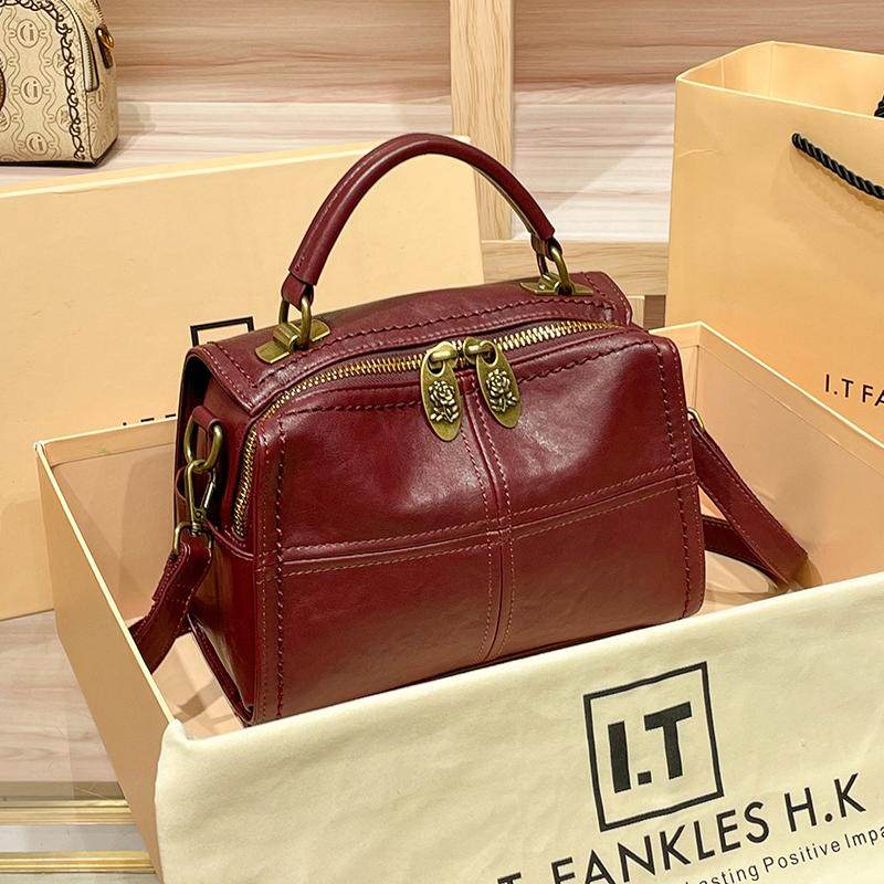 CITEX LV官方旗舰店香港代购软皮枕头包2025新款手提包大容量波士