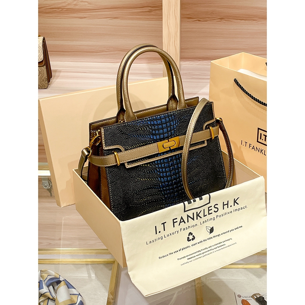 CITEX LV官方旗舰店三八妇女节礼物凯莉包女2025新款高级真皮斜挎