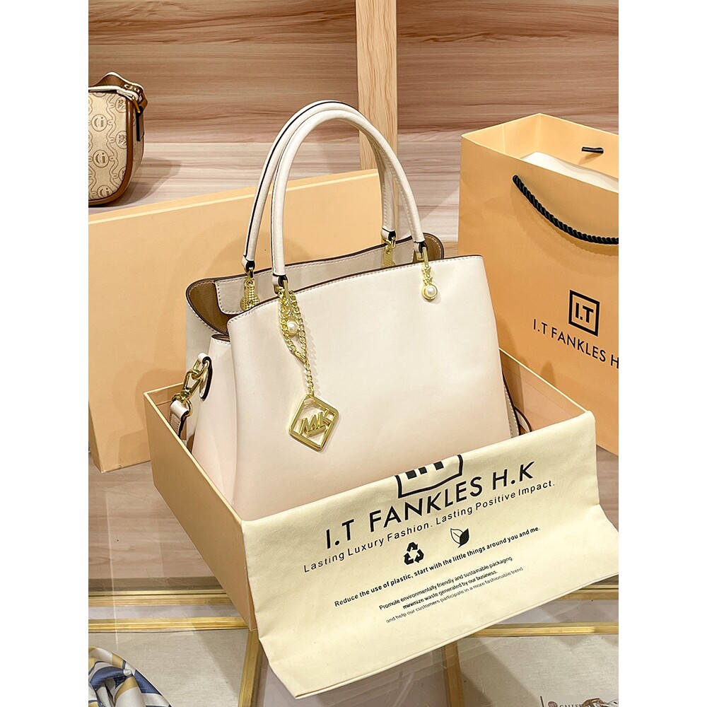 CITEX LV官方旗舰店香港代购真皮手提包包女2025新款中年女包妈妈